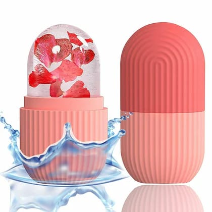 Silicone Ice Roller | Facial Ice Mold for Depuffing & Skin Glow